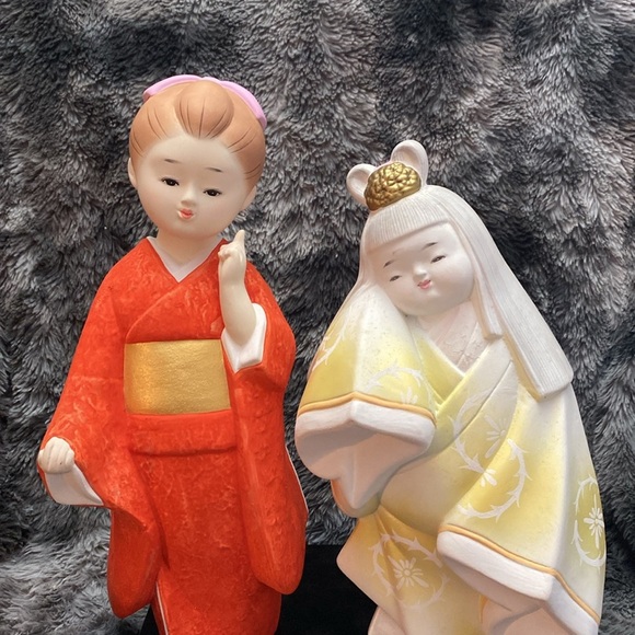 Vintage Japanese Hakata Dolls  Kimono
Geisha Maiko Folk Craft - Picture 2 of 16